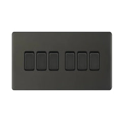 Admore AU310 10A 6G 2Way Switch, Metal Series - Umber - Slide 1