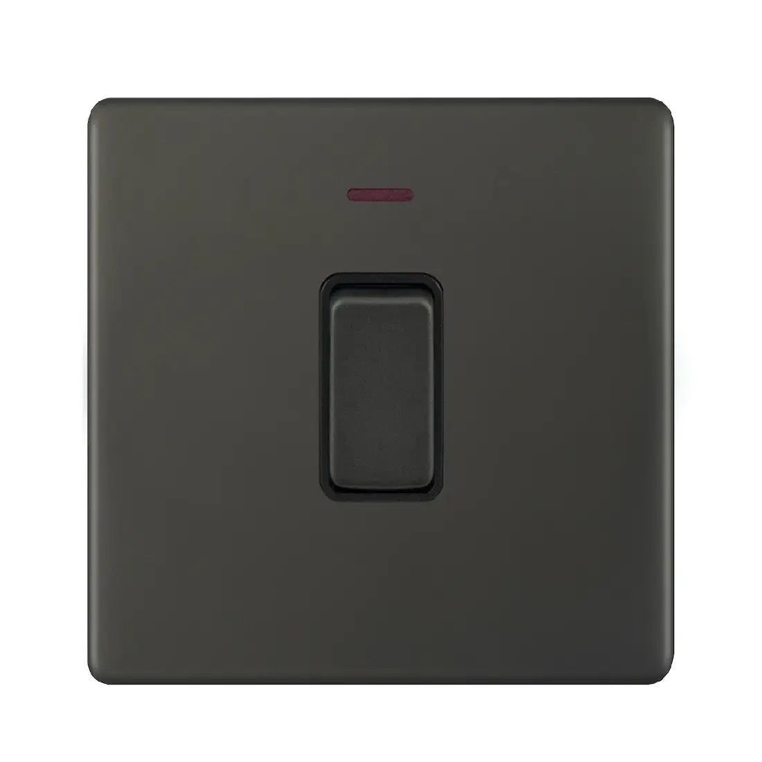 Admore AU324 20A 1G DP Switch, Metal Series - Umber