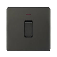 Admore AU324 20A 1G DP Switch, Metal Series - Umber - Slide 1