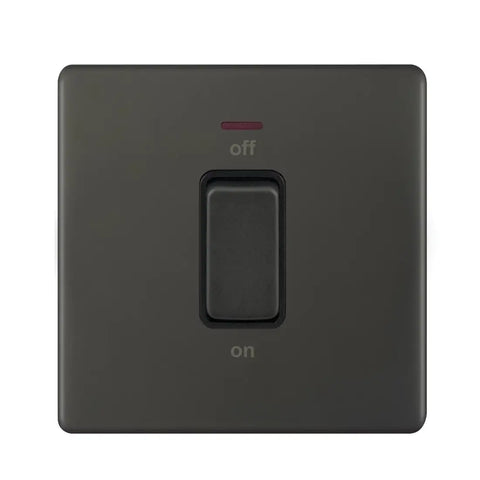 Admore AU327 45A 1G DP Switch, Metal Series - Umber