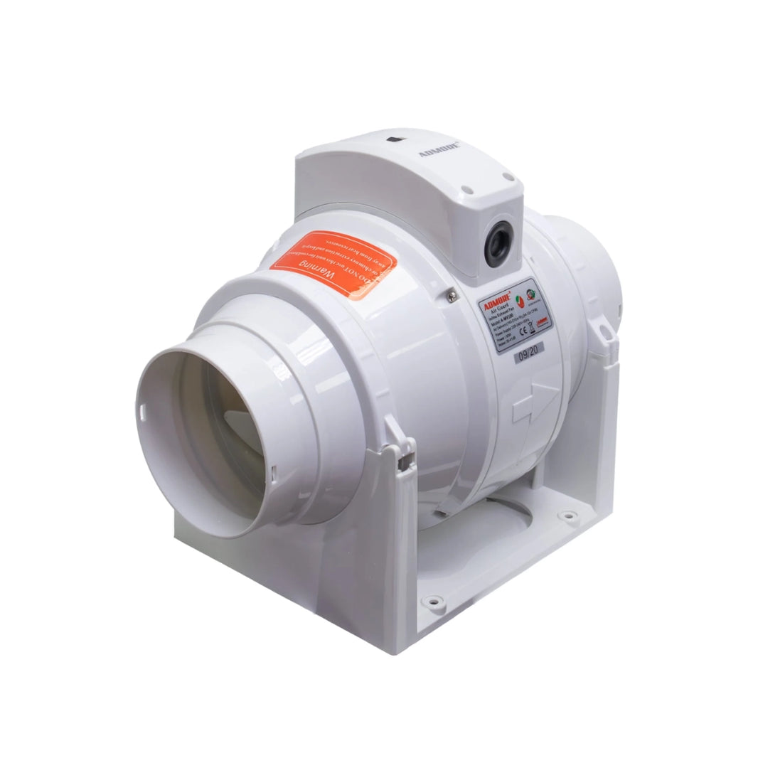 Ceiling Inline Admore Ceiling Exhaust Fan 4 Inch 25W A-BP17U White in Dubai, UAE