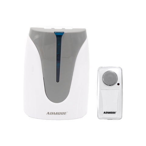 Admore Wireless Electronic DC Doorbell Chime A-DB07 - White
