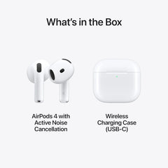 Apple AirPods 4 with Active Noise Cancellation Wireless Earphones - Slide 6