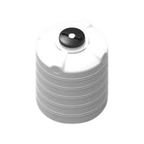 Al Bassam Top Line HD Blow Mold Vertical Tank - White
