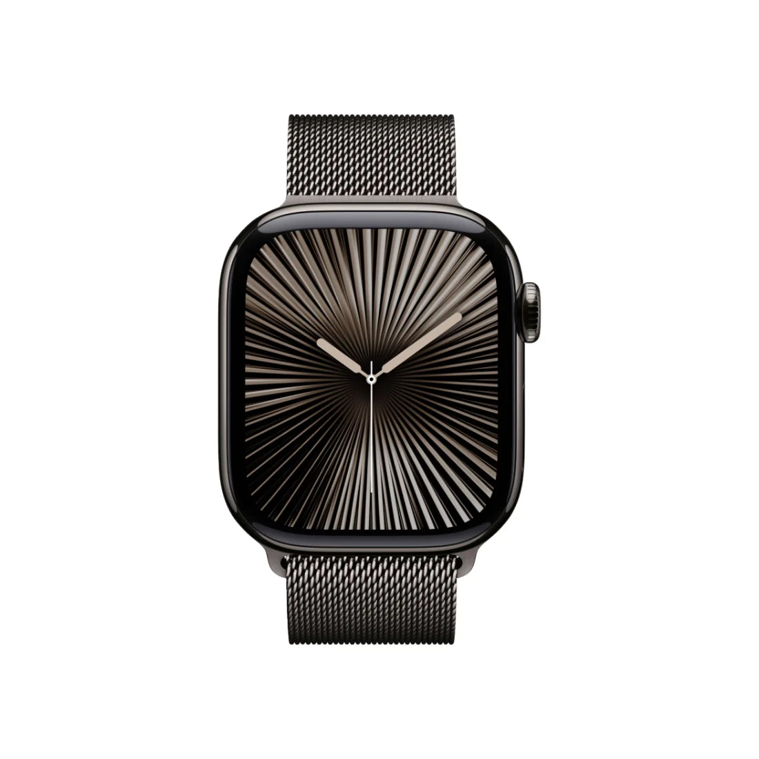 Apple Watch Series 10 GPS+Cellular 46mm Titanium Case with Milanese Loop