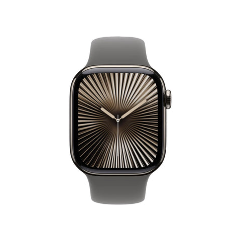 Apple Watch Series 10 GPS+Cellular 46mm Titanium Case with Sport Band M/L