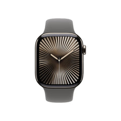 Apple Watch Series 10 GPS+Cellular 46mm Titanium Case with Sport Band M/L - Slide 1