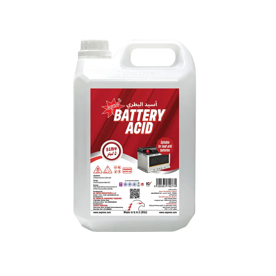 Aqua Battery Acid - 5L