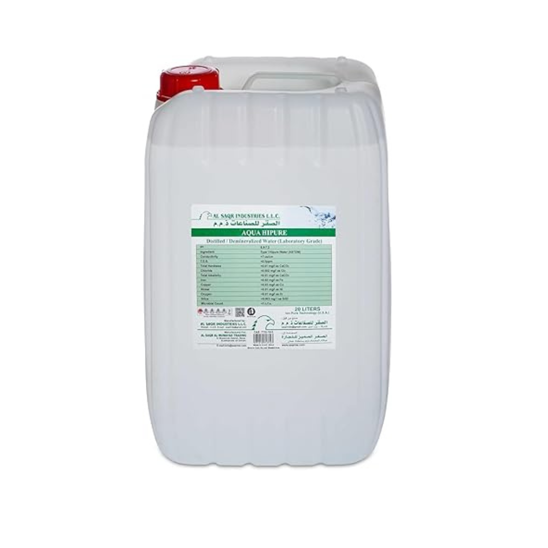 Aqua Demineralized Water - 20L
