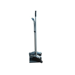 Aricasa AR822 Avio Long Dustpan Set With Aluminium Handle - Orange & Grey - Slide 2