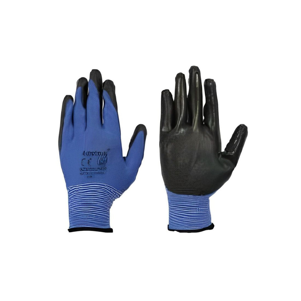 Armstrong EMO Economy Nitrile Coated Gloves Blue