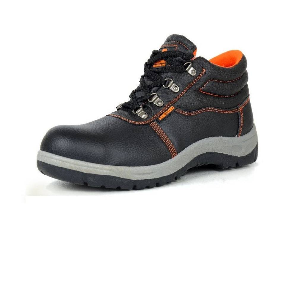 Armstrong RKP SBP High Ankle Safety Shoes - Black