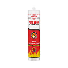 Asmaco Firestop Silicone Sealant - White - Slide 1