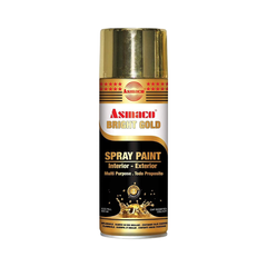 Asmaco Spray Paint Bright Gold 400ml - Slide 1