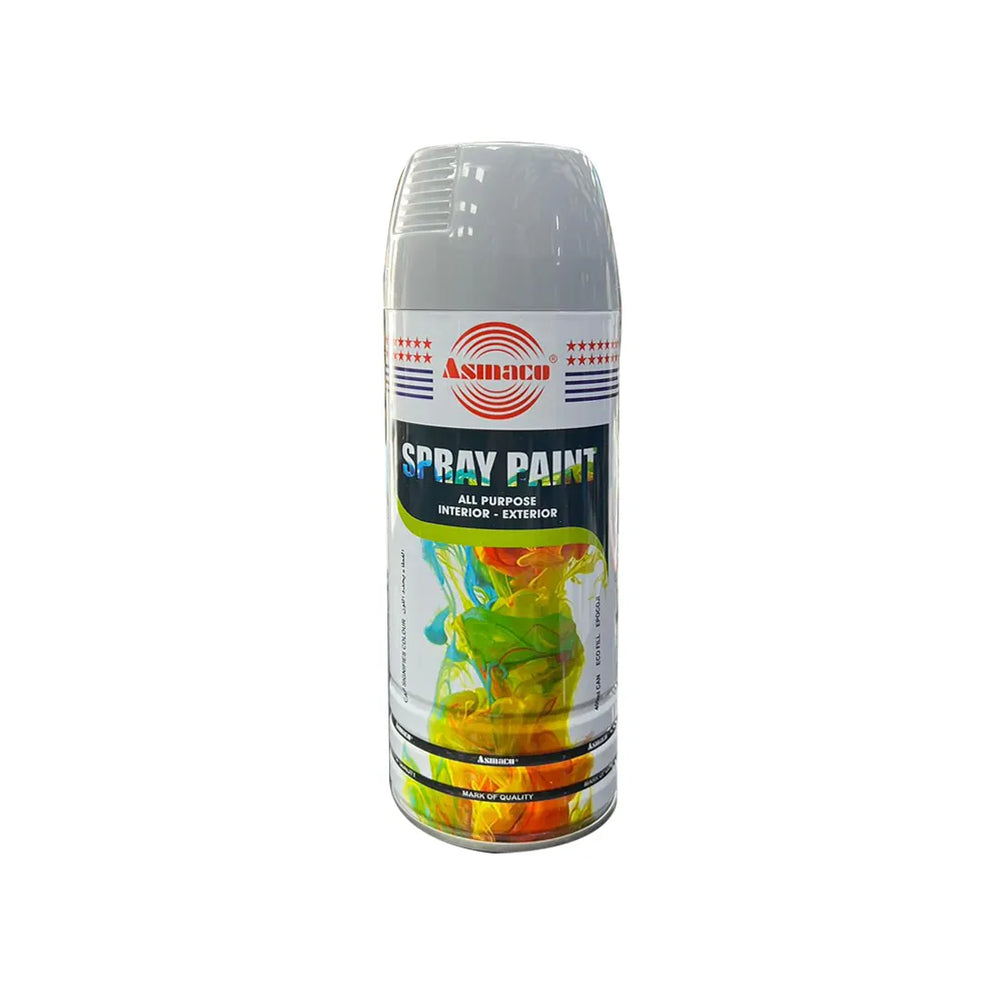 Asmaco Spray Paint Silver Grey 400ml