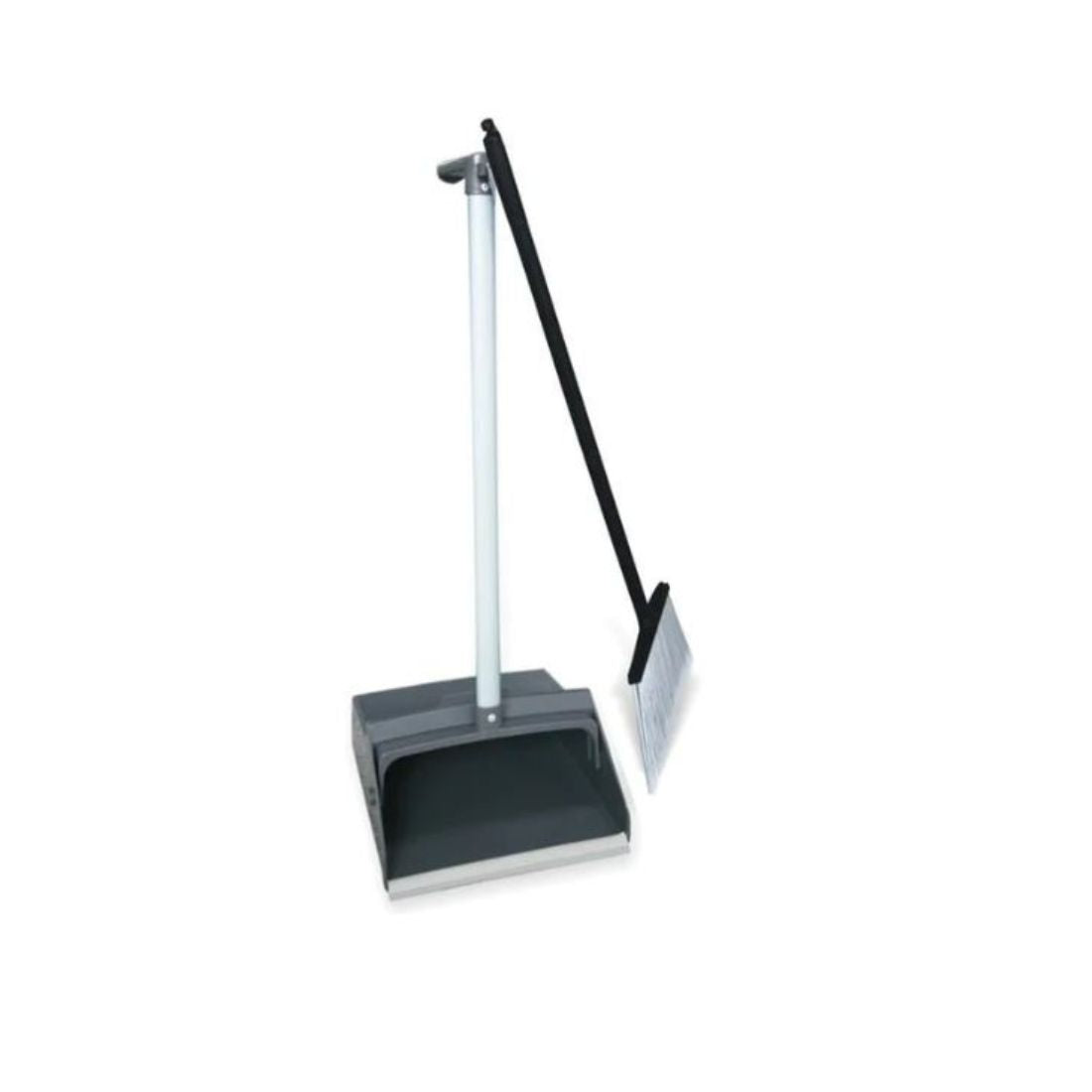 Baiyun AF01204AGREY Open Long Dustpan Set With Aluminium Handle - Grey