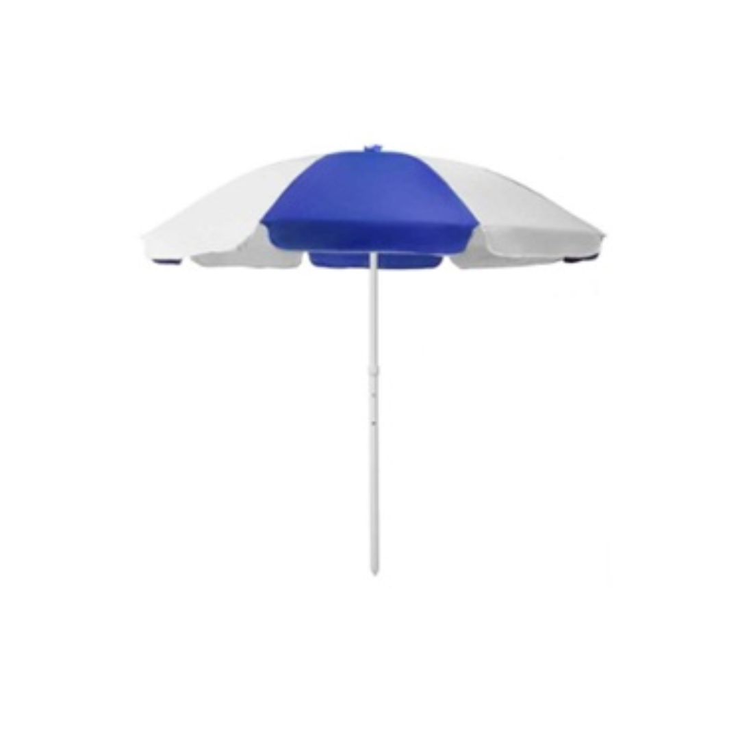 Beach Umbrella (2.4m) LAR - Blue/White