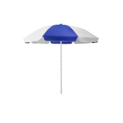 Beach Umbrella (2.4m) LAR - Blue/White - Slide 1
