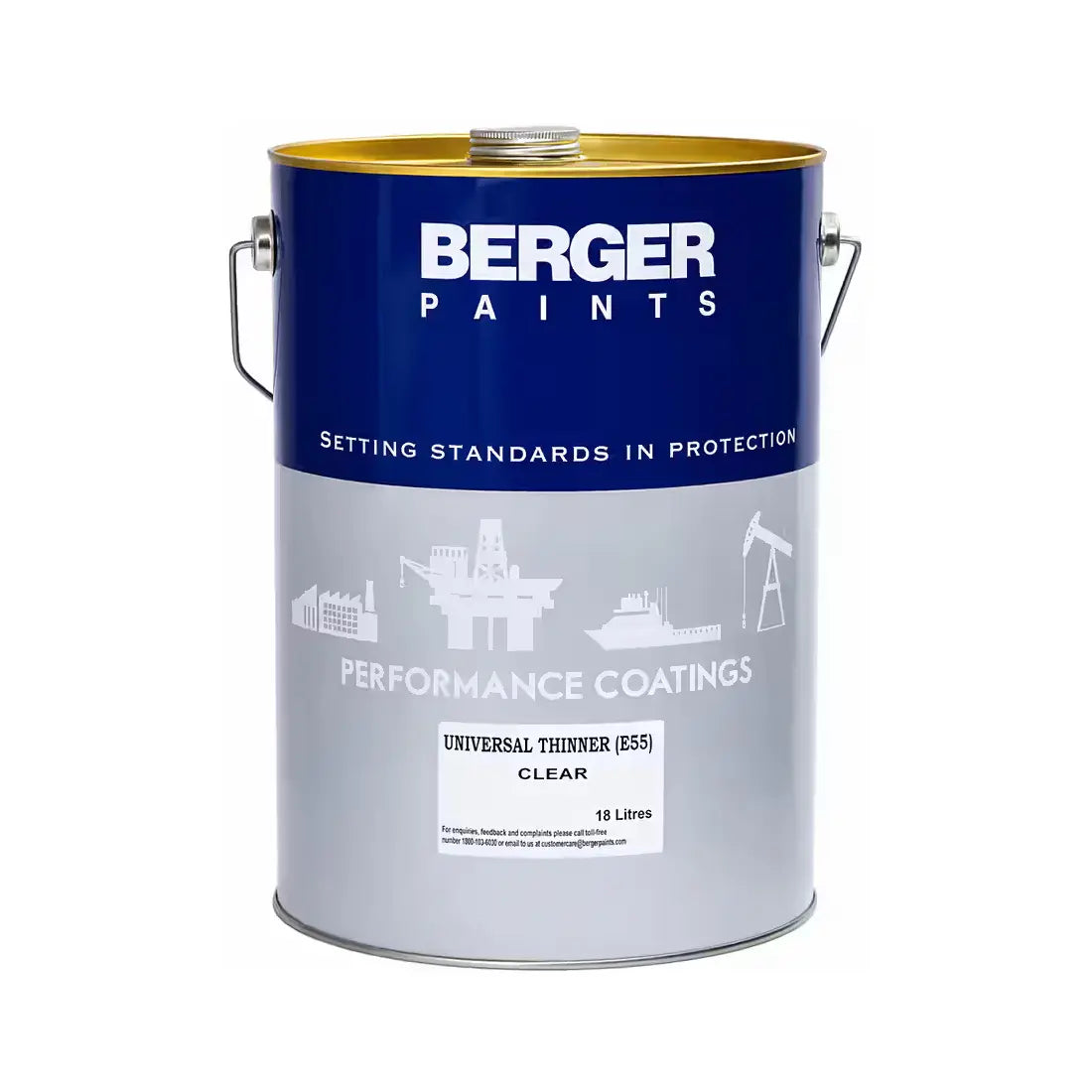 Berger Paints Universal Thinner - Clear
