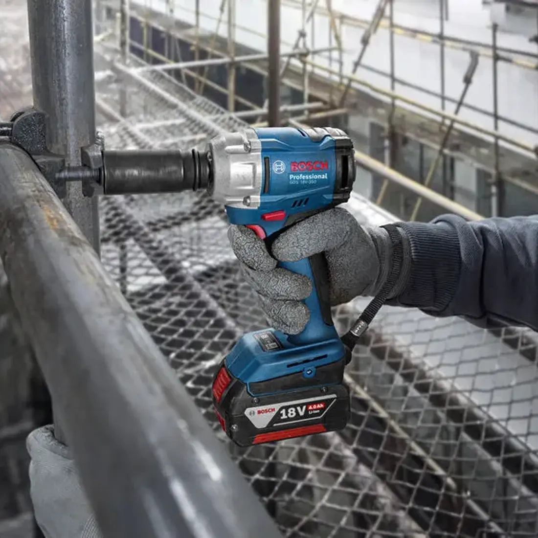 Bosch Cordless 2 pcs Combo Kit GDS 18V-350 + GSB 185