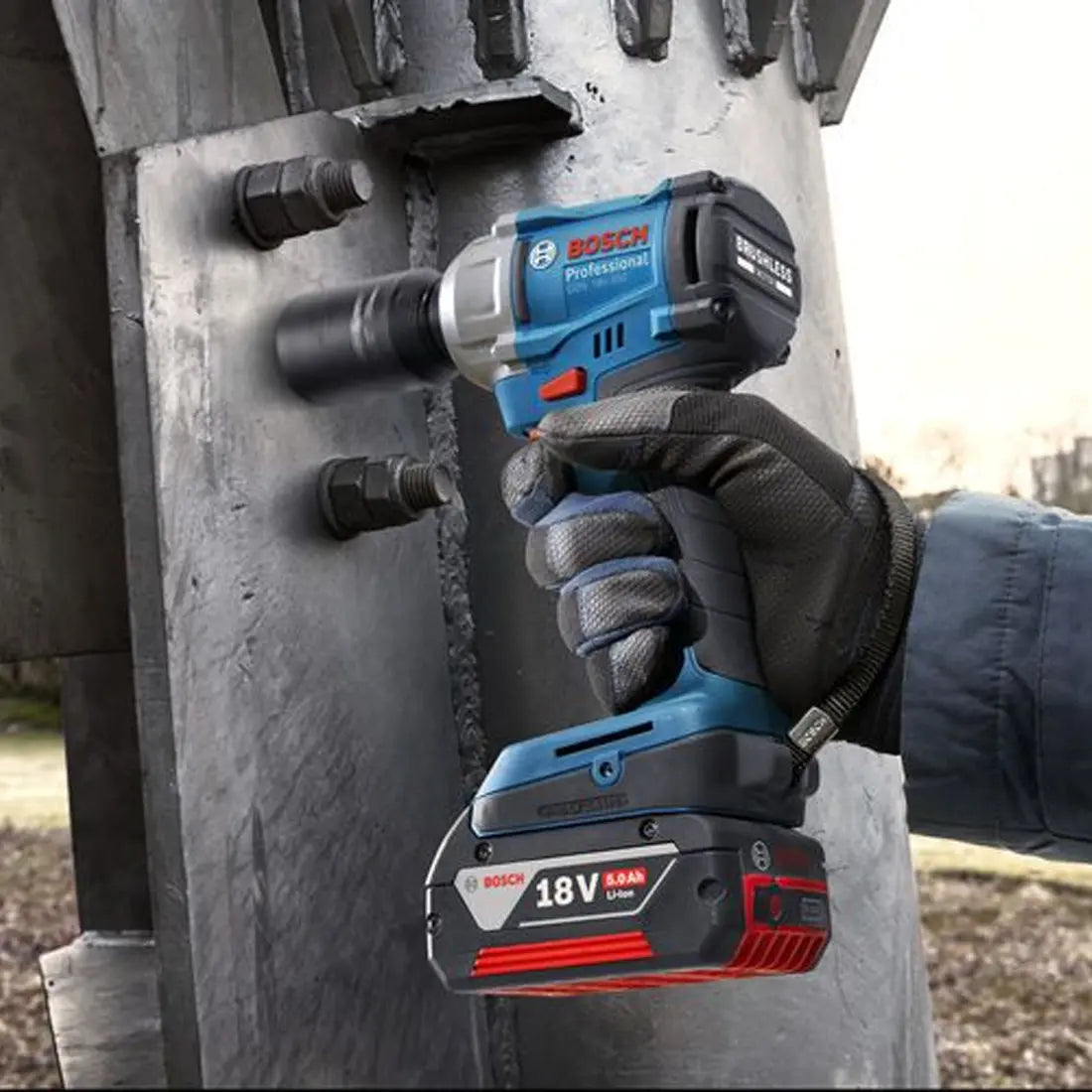 Bosch Cordless 2 pcs Combo Kit GDS 18V-350 + GSB 185