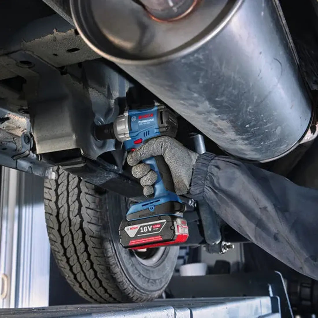 Bosch Cordless 2 pcs Combo Kit GDS 18V-350 + GSB 185