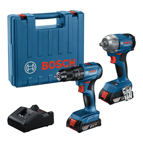 Bosch Cordless 2 pcs Combo Kit GDS 18V-350 + GSB 185