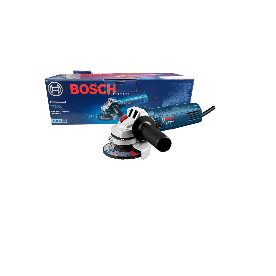 Bosch Professional Angle Grinder 750W GWS 750-115