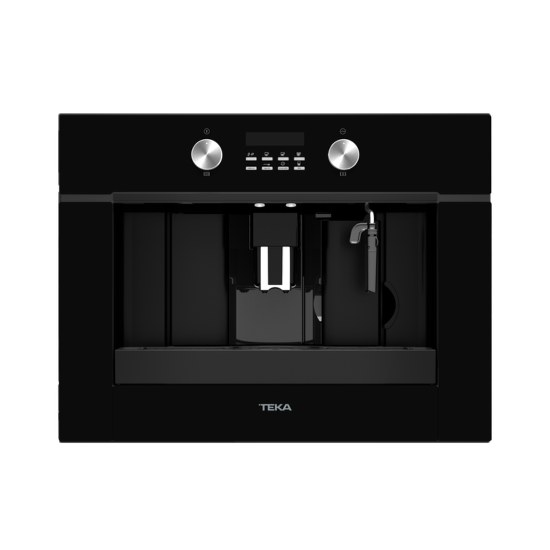 Teka Built in Coffee Machine with Automatic Programs for Ground Coffee Tea and Steam CLC 855 GM BK