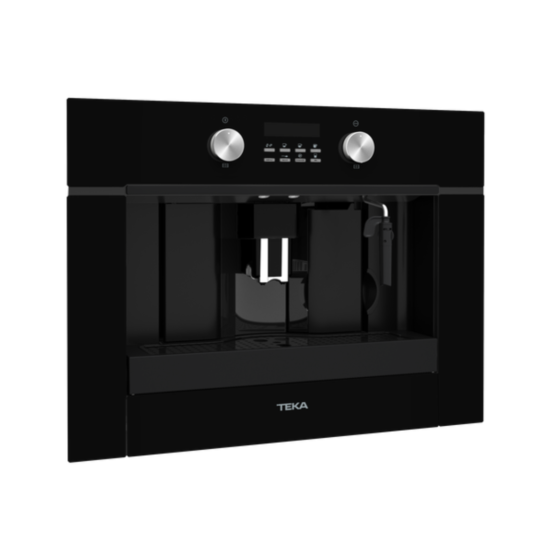 Teka Built in Coffee Machine with Automatic Programs for Ground Coffee Tea and Steam CLC 855 GM BK