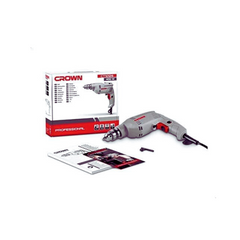 Crown Rotary Drill Machine CT10126 400W 10mm - Slide 3