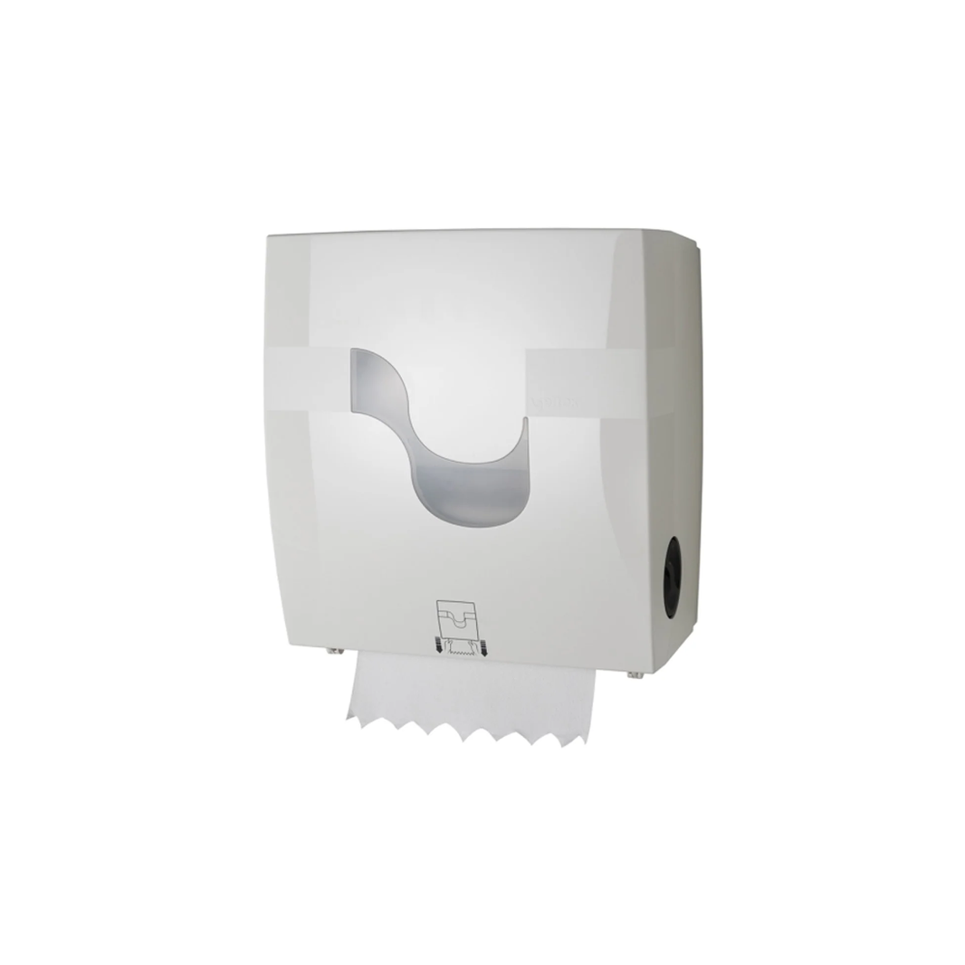 Celtex CX92680 Megamini Formatic Manual Hand Towel Roll Dispenser White