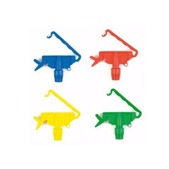 Cisne Plastic Mop Holder CISNE-480400 - Red, Yellow, Blue & Green