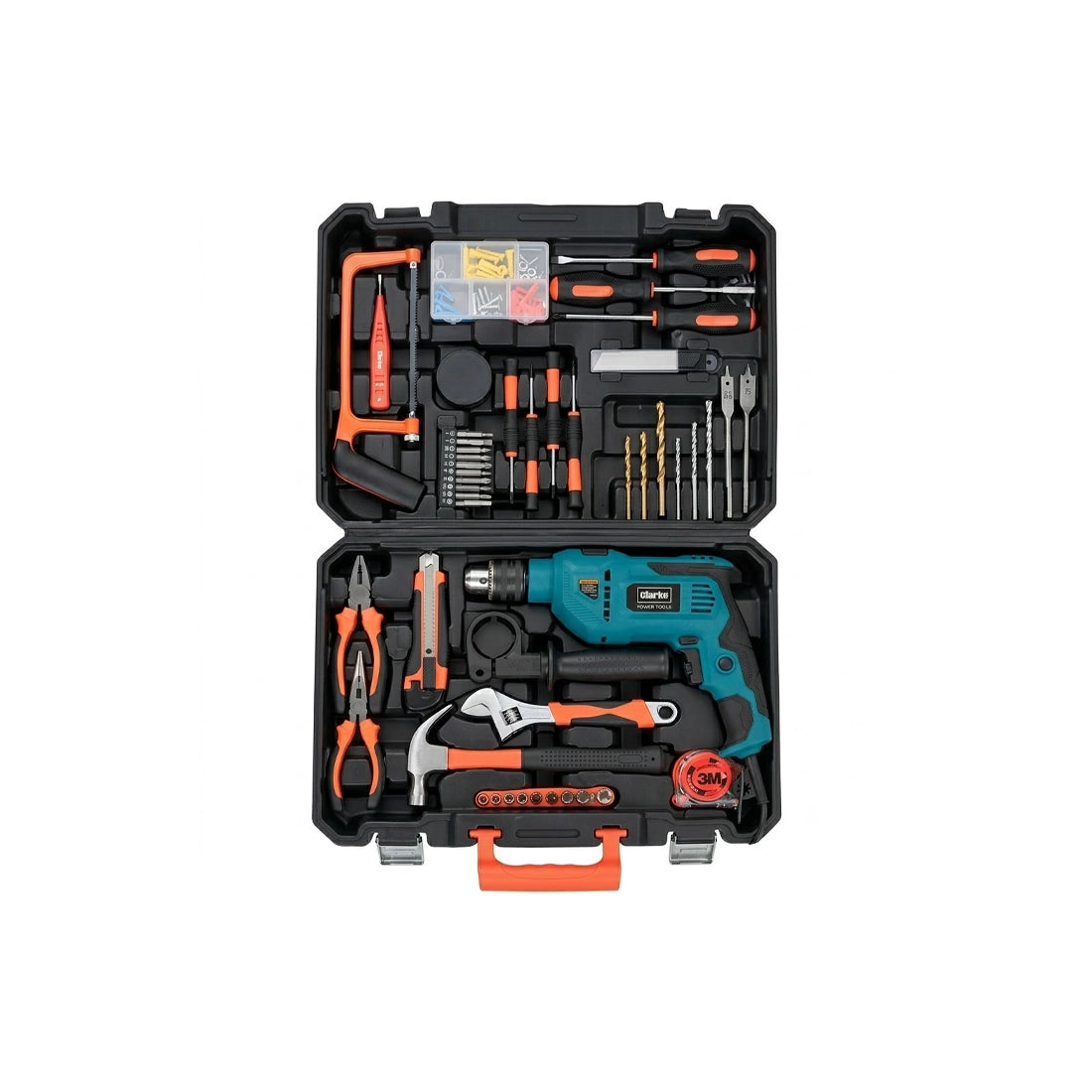 Clarke 13mm Impact Drill Machine 700W with Accessories CLIDS13