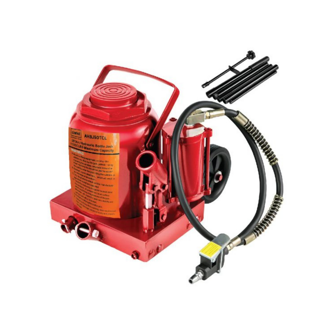 Clarke Air Hydraulic Bottle Jack 32 Ton AHBJ32TCL