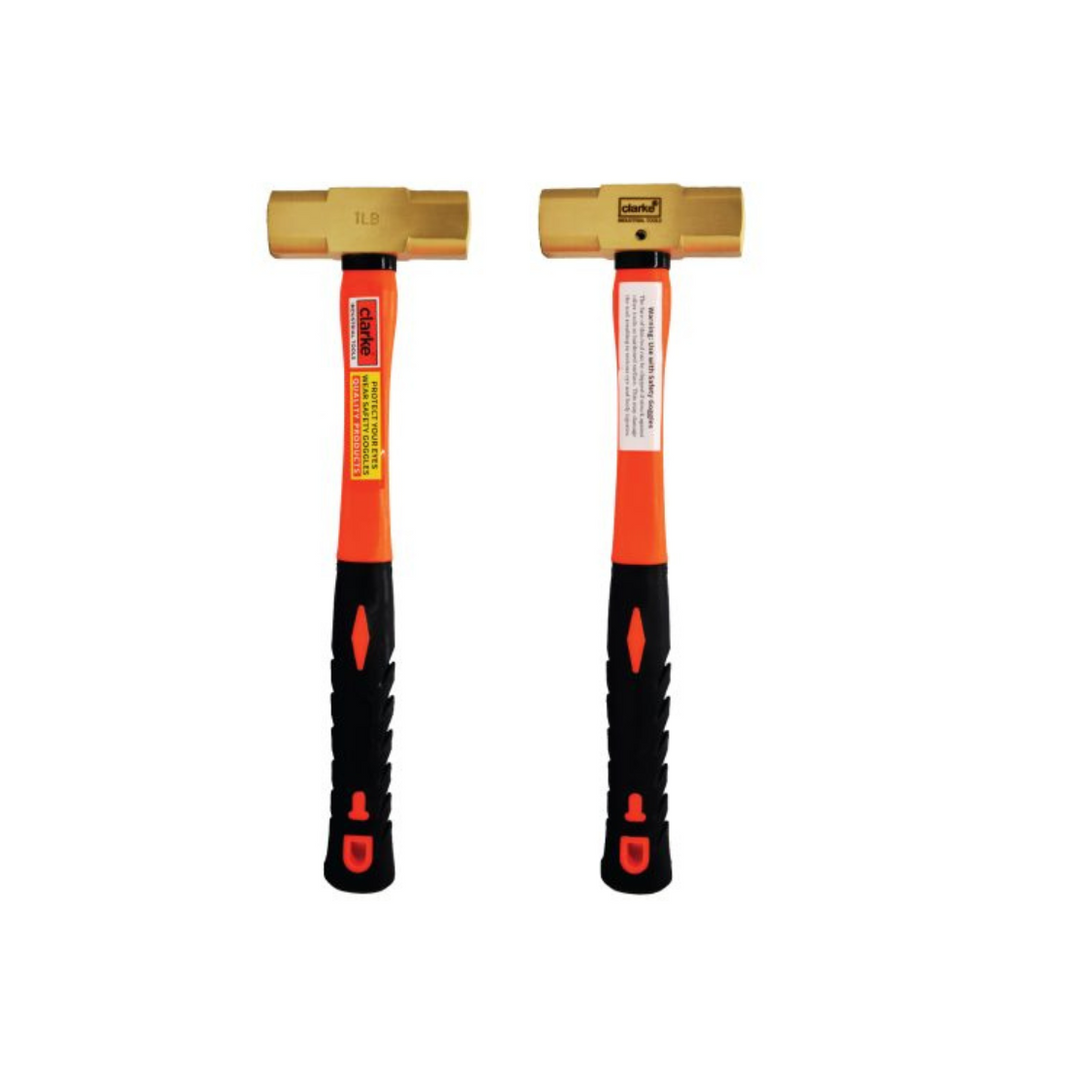 Clarke Brass Sledge Hammers with Pin 10Lb BHP10FC