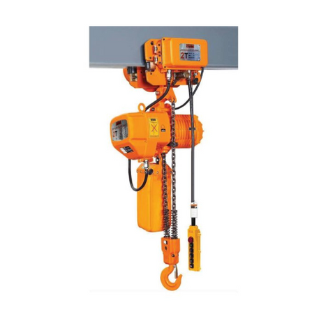 Clarke Electric Chain Hoist with Electric Trolley 2 Ton X 6m CL-ECHWT2T