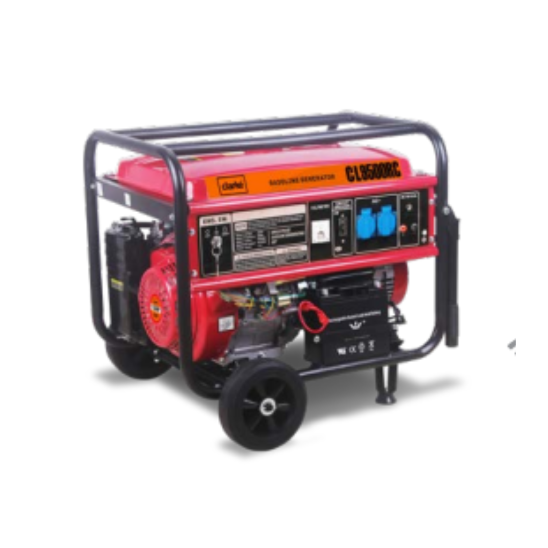Clarke Gasoline Generator 8.0kw With Electric Start, Remote  CL9500RC