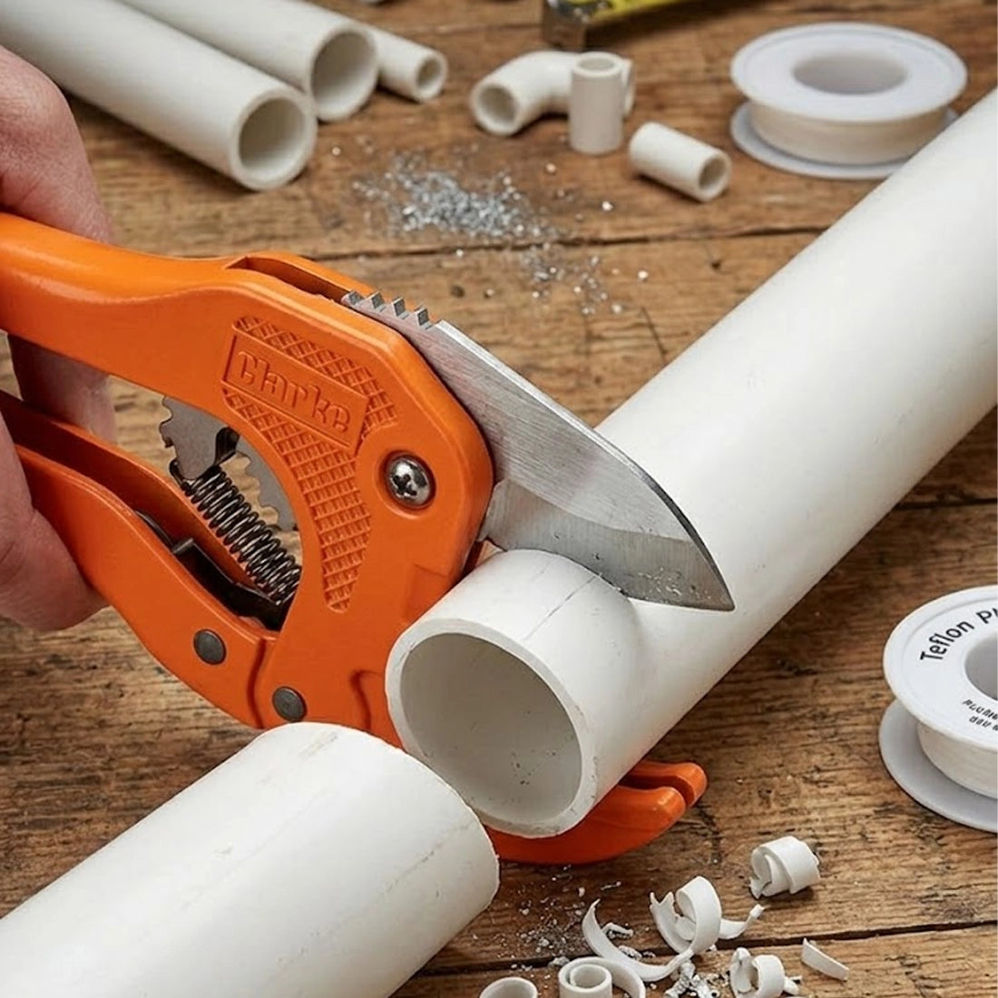 Clarke PVC Pipe Cutter 42mm PPC42C