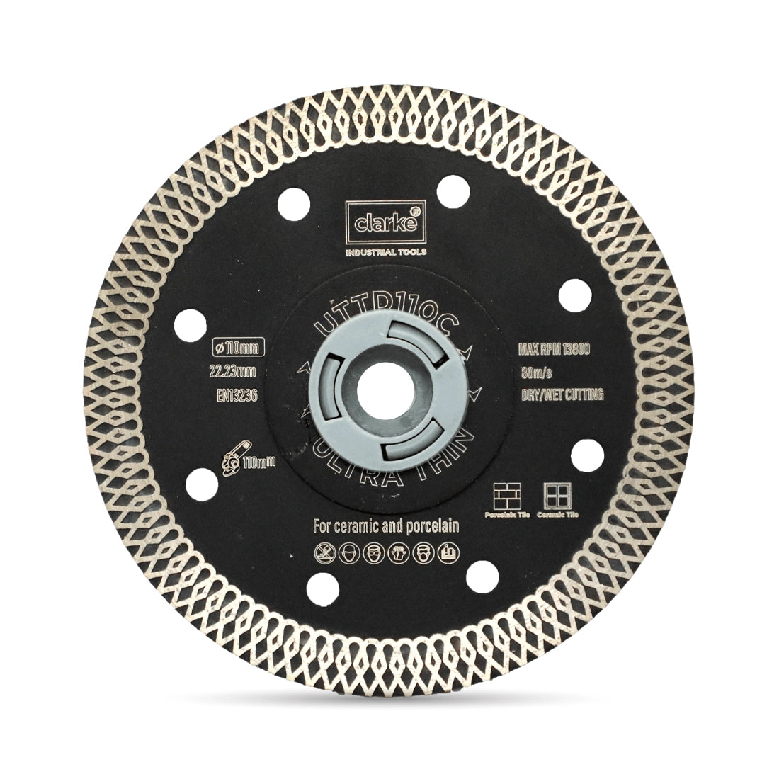 Clarke Ultra Thin Tile Cutting Disc 110mm UTTD110C