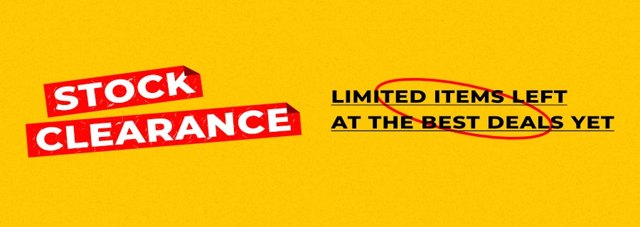 Clarence sale main yellow color banner