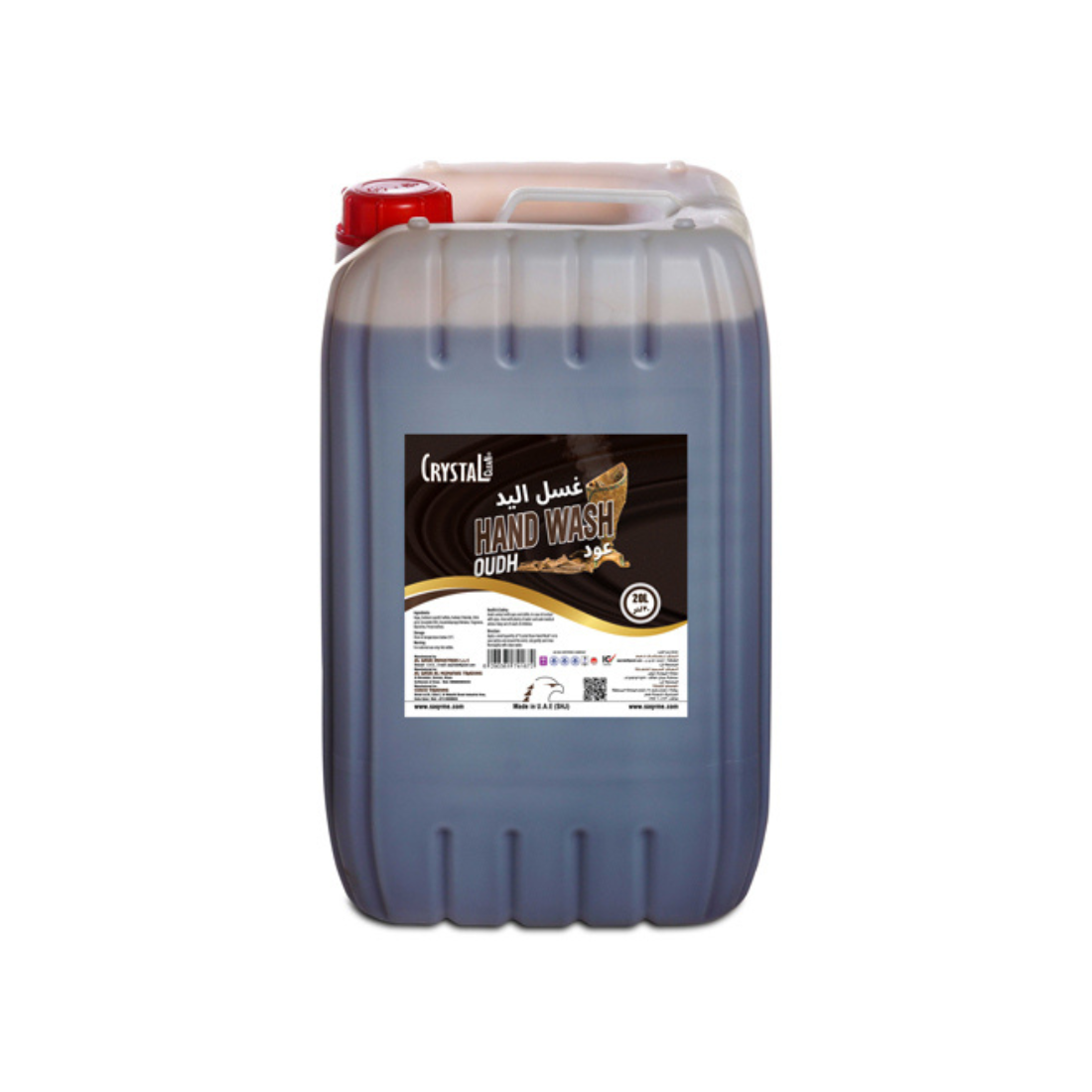 Crystal Hand Wash Liquid, Oudh - 20 Ltr