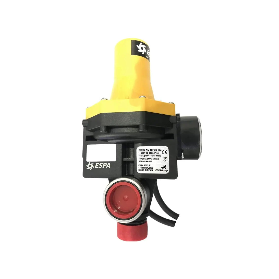 ESPA Corded Electric Automatic Water Pressure Kit KIT02 AM NP 15 ME