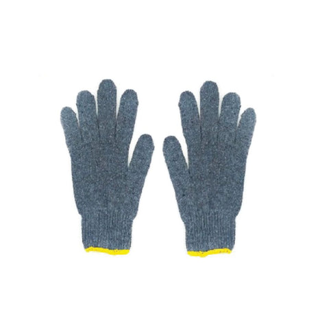 G70 Cotton Yarn Safety Gloves - Grey