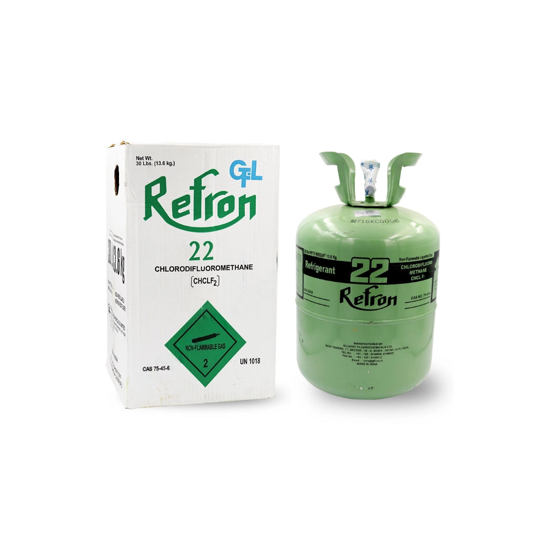 GFL Refron R22 Refrigerant 13.6 kg in Dubai, UAE - NQCART