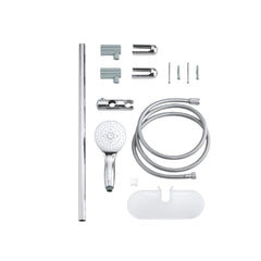 GROHE 2843600F Tempesta 100 Shower Rail Set - Chrome - Slide 2