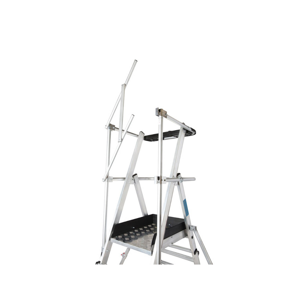 Gazelle 5-6.8ft Guardian Telescopic Platform Ladder (1.5-2.1m) G1012