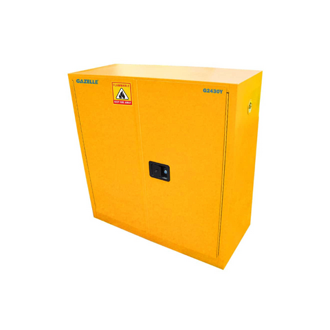 Gazelle Safety Cabinet 30 Gallon G2430Y - Yellow