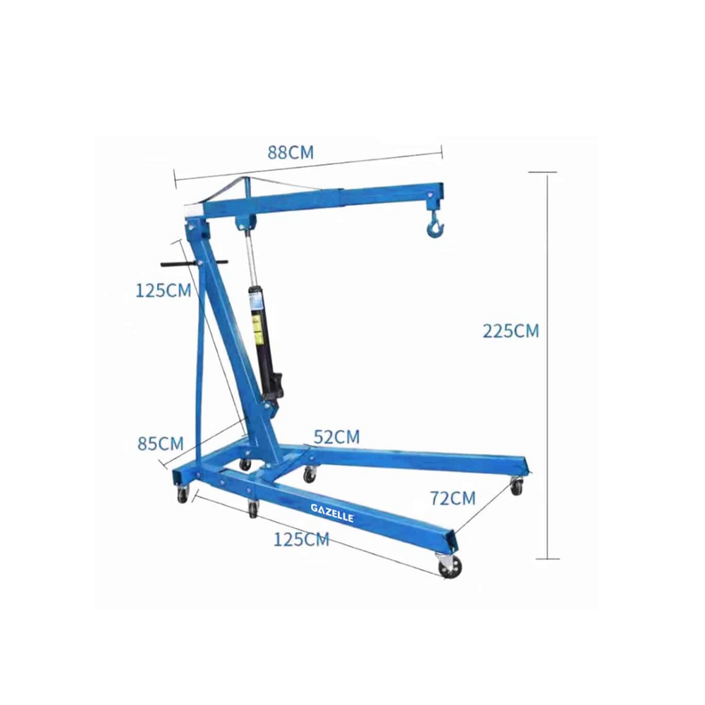 Gazelle Heavy Duty Workshop Crane 3000Kg G2543 