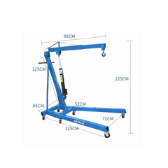 Gazelle Heavy Duty Workshop Crane 3000Kg G2543 - Slide 1